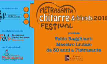 FABIO RAGGHIANTI Maestro Liutaio da 30 anni a Pietrasanta